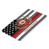 Persoonlijke brandweerman magneet (Linkerzijde)