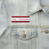 Persoonlijke brandweerman naamplaatje (In situ)