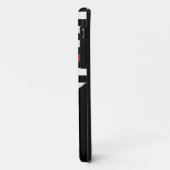 Persoonlijke brandweerman Thin Red Line brandweerr Case-Mate iPhone Case (Achterkant/links)