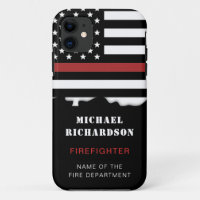 Persoonlijke brandweerman Thin Red Line brandweerr