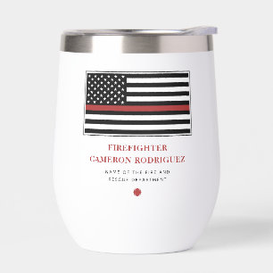 Persoonlijke brandweerman Thin Red Line Fire Rescu