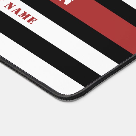 Persoonlijke brandweerman Thin Red Line Fire Rescu Bureaumat (Hoek)