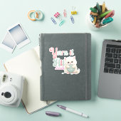 Persoonlijke Brei het allemaal sticker (iPad Cover)