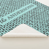 Persoonlijke Breipatroon Knus Fleece Deken (3/4)