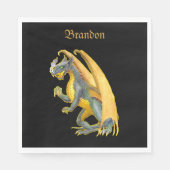 Persoonlijke brekingsdraak servet (Voorkant)