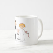 Persoonlijke bride- en bruidsMok Koffiemok (Voorkant rechts)