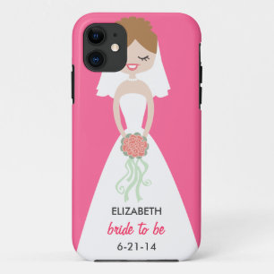 Persoonlijke bride iPhone 5 Hoesje-Mate daar iPhone 11 Hoesje