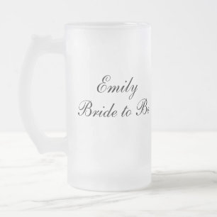 Persoonlijke bride om Mok te zijn