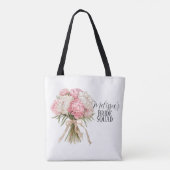 Persoonlijke Bride Squad Tote Tas (Achterkant)