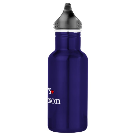 Persoonlijke bride waterfles  (Rechts)