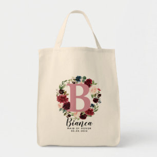 Persoonlijke bridesmaïde Canvas tas van de Winter 