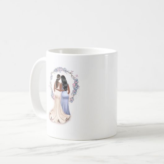 Persoonlijke bridesmaïde Mok (Voorkant links)