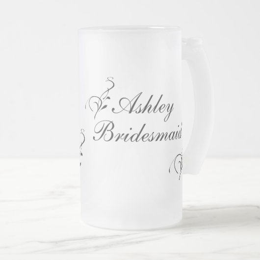 Persoonlijke bridesmaïde Mok (Voorkant rechts)