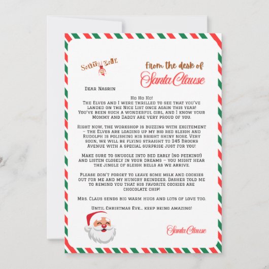 Persoonlijke brief (Voorkant)