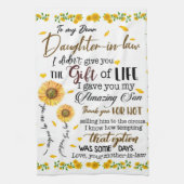 Persoonlijke brief aan mijn dochter in de wet theedoek (Verticaal)