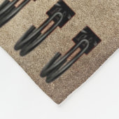 Persoonlijke brief aan mijn dochter van mama fleece deken (Hoek)