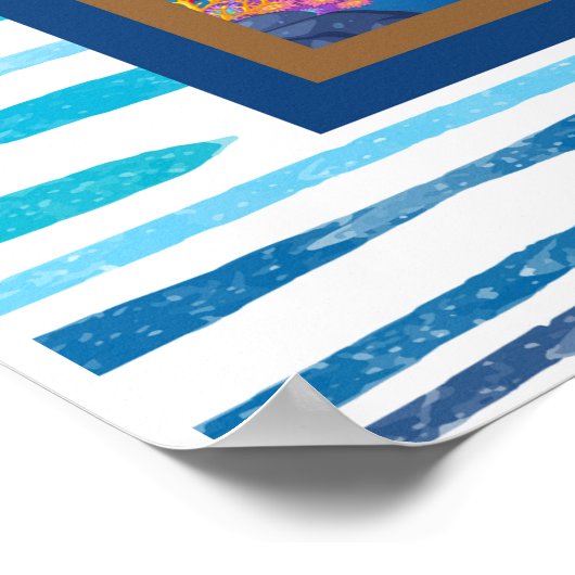 Persoonlijke brief aan mijn dochter van mama poster (Hoek)