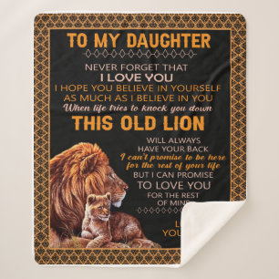 Persoonlijke brief aan mijn dochter van pa B Sherpa Deken