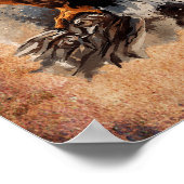 Persoonlijke brief aan mijn dochter van papa. poster (Hoek)