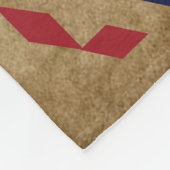 Persoonlijke brief aan Mijn GrandSon Fleece Deken (Hoek)