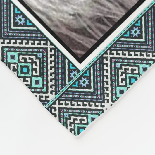 Persoonlijke brief aan mijn kleindochter fleece deken (Hoek)