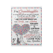 Persoonlijke brief aan mijn kleindochter notitieblok (Linkerzijde)