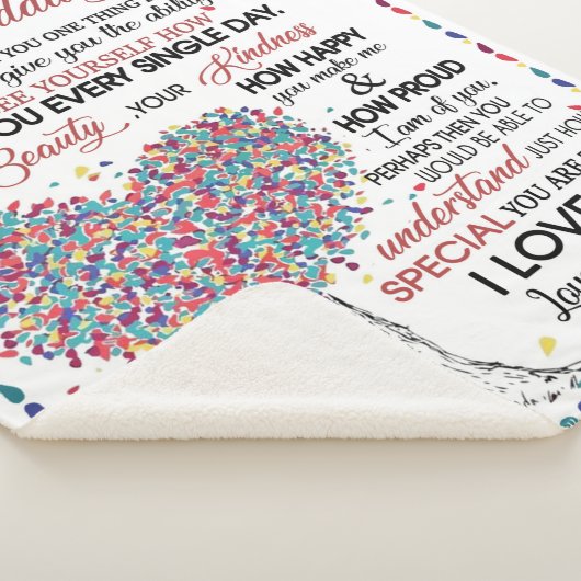 Persoonlijke brief aan mijn kleindochter sherpa deken (3/4)