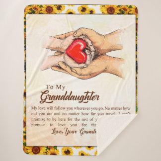 Persoonlijke brief aan mijn kleindochter, sherpa deken