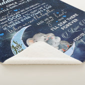 Persoonlijke brief aan mijn kleindochter, sherpa deken (3/4)