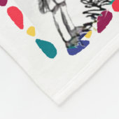 Persoonlijke brief aan mijn kleindochter van Gran Fleece Deken (Hoek)