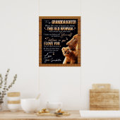 Persoonlijke brief aan mijn kleindochter van Grand Poster (Keuken)