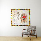 Persoonlijke brief aan mijn kleindochter wandkleed (In Situ (horizontaal))