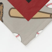 Persoonlijke brief aan mijn kleinzoon, Love Grandm Fleece Deken (Hoek)