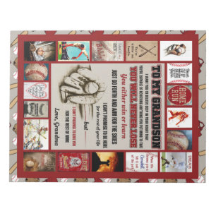 Persoonlijke brief aan mijn kleinzoon, Love Grandm Notitieblok