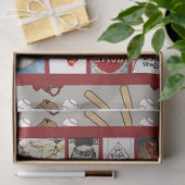 Persoonlijke brief aan mijn kleinzoon, Love Grandm Tissuepapier (Geschenk)