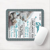 Persoonlijke brief aan mijn kleinzoon, Love Grands Muismat (Met muis)