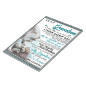 Persoonlijke brief aan mijn kleinzoon, Love Grands Notitieblok (Schuin)