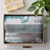 Persoonlijke brief aan mijn kleinzoon, Love Grands Tissuepapier (Geschenk)