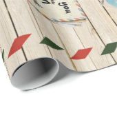 Persoonlijke brief aan mijn kleinzoon van opa, cadeaupapier (Rol Hoek)