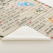 Persoonlijke brief aan mijn kleinzoon van opa, sherpa deken (3/4)