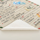 Persoonlijke brief aan mijn kleinzoon van opa, sherpa deken (3/4)