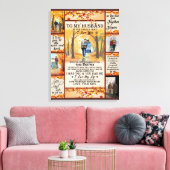 Persoonlijke brief aan mijn man, Love Husband Canvas Afdruk (Insitu (Woonkamer))