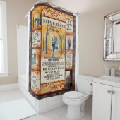 Persoonlijke brief aan mijn man, Love Husband Douchegordijn (In situ)