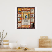 Persoonlijke brief aan mijn man, Love Husband Poster (Keuken)