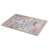 Persoonlijke brief aan mijn tante snijplank (Hoek)