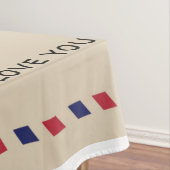 Persoonlijke brief aan mijn toekomstige vrouw tafelkleed (Voorbeeld)