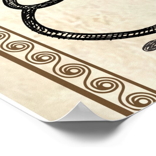 Persoonlijke brief aan mijn verpleegster poster (Hoek)