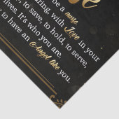 Persoonlijke brief aan mijn verpleegster tissuepapier (Detail)