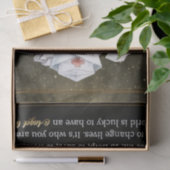 Persoonlijke brief aan mijn verpleegster tissuepapier (Geschenk)