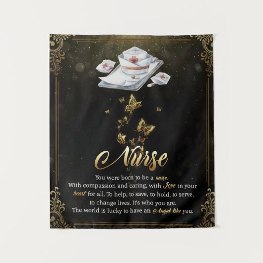 Persoonlijke brief aan mijn verpleegster wandkleed (Voorkant)